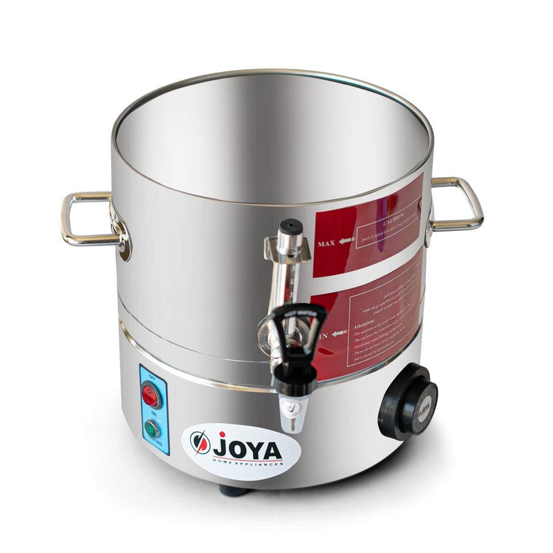 Joya Instant Water Boiler (Silver) Stainless Steel Body With Thermostatic Control Capacity- 1 Gallon - Image 2